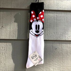 Disney Minnie Knee-High Socks NWT